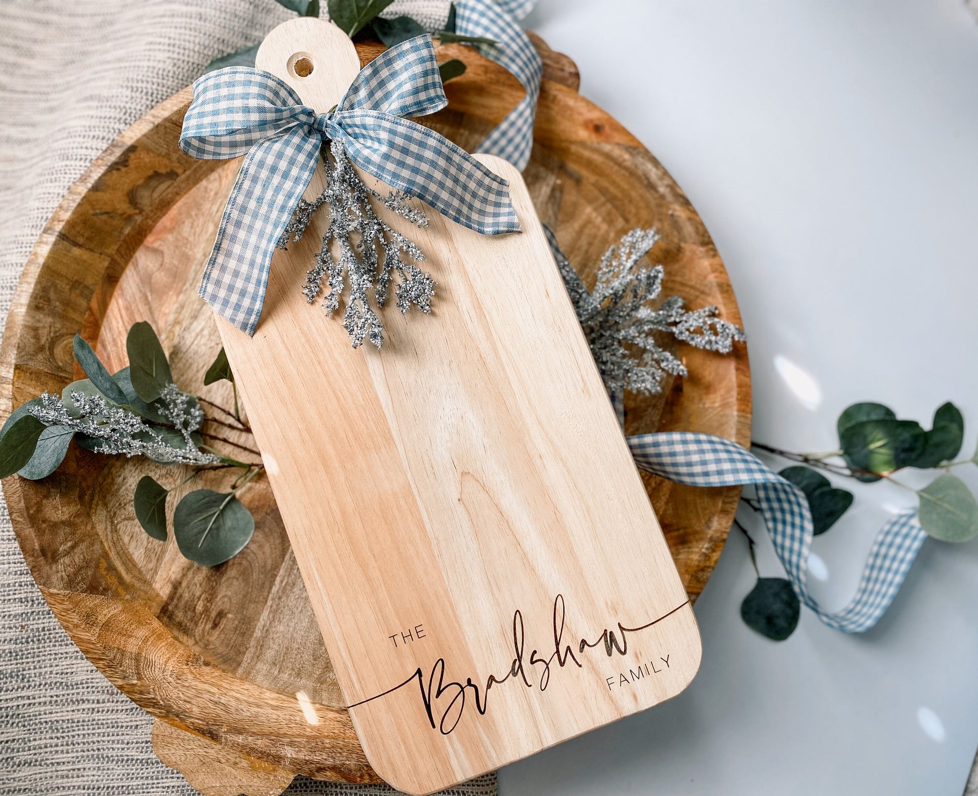 Custom Engraved Charcuterie Board – Home Bound Custom Decor